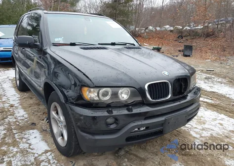 2001 BMW X5 3.0 из США, поврежденный, VIN WBAFA53531LM85002